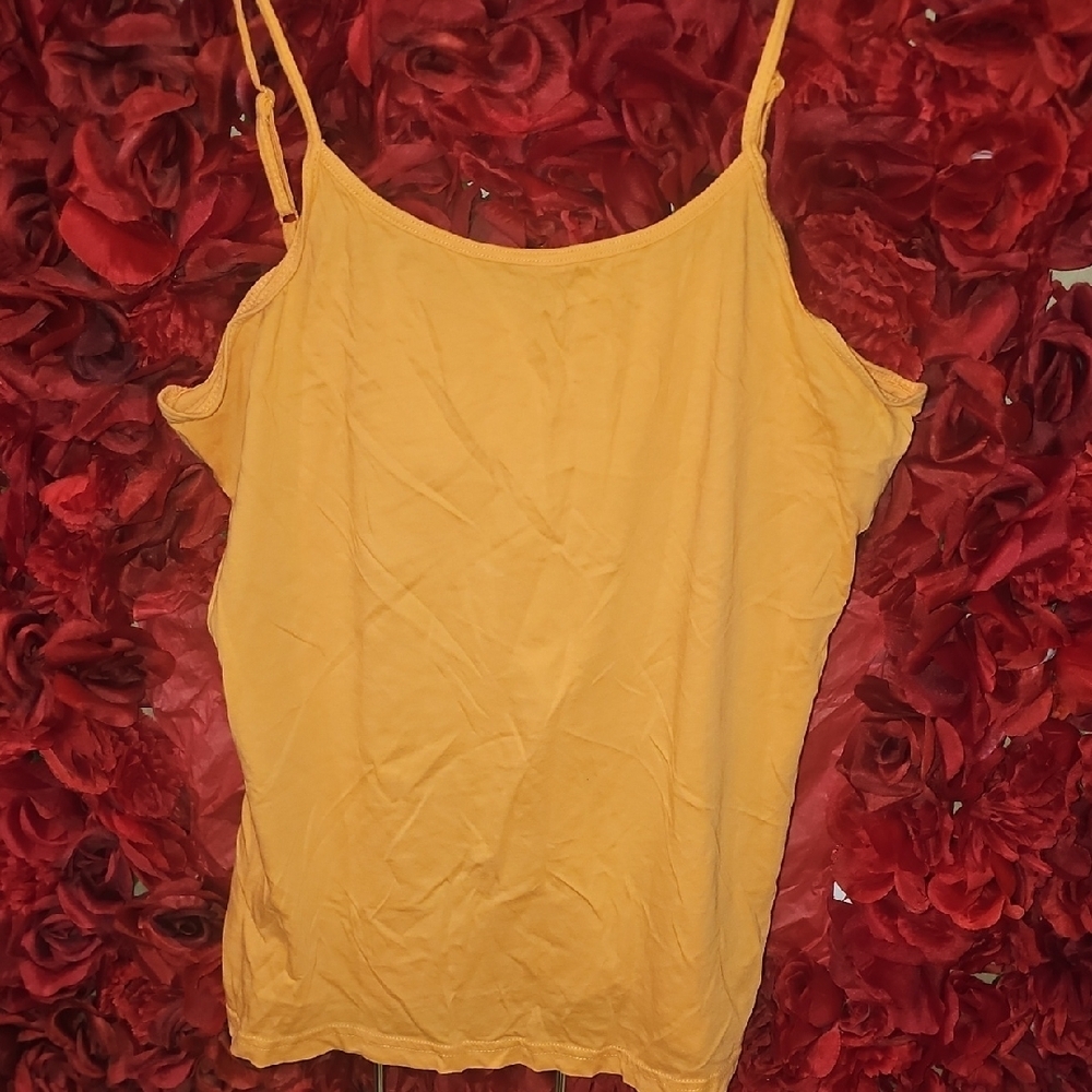 Sonoma Women's Orange Camisole Tank Top Size Large